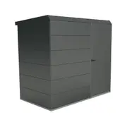 Stratco Handi-Pod Hinged Door Garden Shed HP1 2170mm x 1410mm x 2040mm Slate Grey