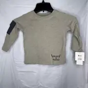 Grayson Mini “Believe in Yourself” Long Sleeve T-shirt Size 2T NWT