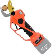 Cordless Pruning Shears Electric Pruner with 75 Inch Foldable Extension Pole 21V Lithium Battery Plated Blades