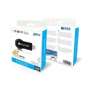 Anycast M100 電視棒 4K高畫質手機轉電視HDMI 同屏器 手機分享器 無線影音傳輸器 (10折)