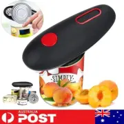 Electric Can Opener Handheld Automatic Opener One Touch to Open Any Size Cans AU