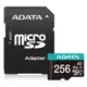 記憶卡ADATA microSDXC 256GB UHS-I U3 A2 V30 100MB&s (附轉卡)