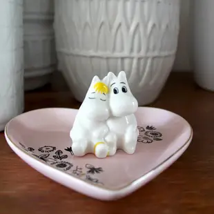 英國嚕嚕米Moomin系列情人愛的擁抱愛心擺飾收納盒