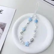 Cute Star Beaded Phone Chain Camera Hanging Rope Phone Anti Loss Lanyard Gifts