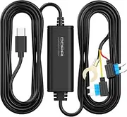 DDPAI Dash Cam Hardwire Kit, Compatible with Z60, Z60 Pro and Z60 πLink Models, Enabling 24 Hours Parking Monitor, 12V/2A to 5V/3A, 3 Meters Long