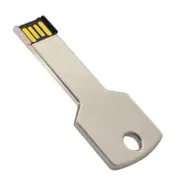 512Mb Usb 2.0 Metal Key Shape Usb Flash Disk