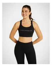 [Rockwear] Sprint High Impact Sports Bra in Black