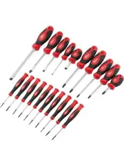 Draper Tools Soft Grip Screwdriver Set 20 Piece (80920)