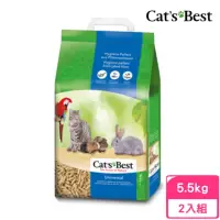 在飛比找momo購物網優惠-【CAT’S BEST 凱優】粗顆粒木屑砂（藍標崩解型）10