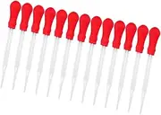 NOLITOY 13pc Portable Liquid Dropper Pipette Dropper Set Glass Pipettes for Experiments Safe for Boys and Girls
