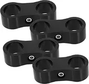 4pcs Hydraulic Hose Clamp Line Separator Tool Durable Aluminum Alloy Design for Secure and Organized Hose Management Easy Installation for Automotive Use