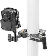 Brinno Time Lapse Camera for Construction TLC2020-C, FHD 1080P, IP67 Waterproof Housing, 360-Degree Rotating Stainless Steel Clamp, Long Battery Life, Incl. Tripod Arm, AA Batteries, microSD Card