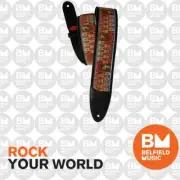 PRS Paul Reed Smith 2.4inch Custom Jacquard Birds Padded Guitar Strap Blue