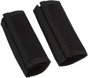 SGerste 2 PCS Baby Stroller Armrests Front Handle Bar Grip Protective Cover Hook and Loop Fastener Cover Accessories-A
