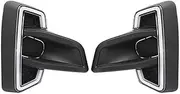 2Pcs Car LED Daytime Running Light Fog Light Cover DRL Yellow Turn Signal Light for Toyota Hilux Revo 2018 2019