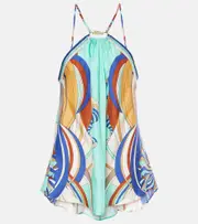 [Camilla] Camilla Printed silk top AU 16 multicoloured