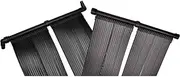 Solar Pool Heater Panel 80x620 cm, Efficient Solar Heating, Set of 2 Panels, Compatible with Most Pool Pumps, Polyethylene, Increases Water Temperature