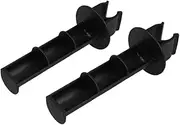 2pcs Toilet Paper Holder for Seniors Clip Roller Stand for Commode Office Chairs Easy Installation for Nursing Patient Care Toilet Paper Dispenser