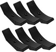 TOGEVAL 6pcs Dumbbell Holder Stand Durable Weight Rack for Fitness Supplies Lightweight and Portable Dumbbell Storage with Cushioning for Home Gym Use