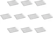 Set of 10 Running Water Dishes, 5.8 x 4.5 x 0.8 inches (14.8 x 11.4 x 2.2 cm) | Setomonohonpo