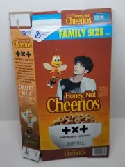 New Limited Edition K-Pop Tomorrow X Together Honey, Nut Cheerios Box Only