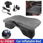 Inflatable Car Air Bed Back Rear Seat Rest Foldable Mattress Travel Camping Mat@