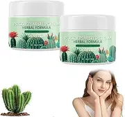 Prickly Pear Seed Cream, Herbal Formula Moisturizer Face, Skin Moisturizing Cream, Cold-Pressed Prickly Pear Cactus Seed Lotion For Face, Body Nourish And Hydrate For Men Women (2pc)