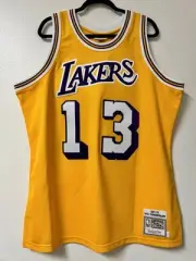 WILT CHAMBERLAIN #13 Mitchell & Ness 71 - 72 LAKERS Authentic NBA Jersey 48 XL
