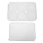 7 Pcs Plastic Storage Bin Fridge Shelf Holder Fridge Eggs Organizer