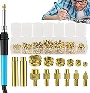 WJnflQN Heat Set Insert,Threaded Insert Tool - Heater Adapter Heat-Resistant Equipment for Welding Printing Insertion Operating for Home Work