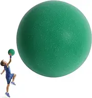 Uncoated High Densi Foam Ball - for Over 3 Years Old Foam Sports Balls - Soft and Bouncy, Lightweight and Easy to Grasp Foam Silent Balls are Safe for Younger Children Green 5#