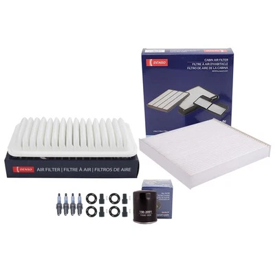 Denso Tune Up Kit 4 Spark Plugs & Boots Kit for Lexus HS250h 2.4L L4 2AZ-FXE FWD (for: Lexus)