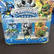 Skylanders Spyro's Adventure Zap Hex Dino-Rang Triple Pack Activision New SEALED