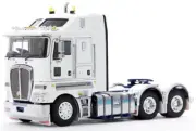 1:50 Scale Kenworth K200 2.3 Truck – White with Blue Chassis (Z01544)
