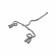 Cat-Back Exhaust System aFe Takeda For Subaru WRX Gas H4-2.4L 22-24