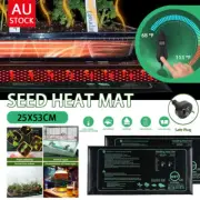 Seedling Heat Mat 50W Seed Starter Pad Germination Propagation Cloning Plant AU