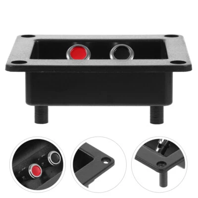 2 Pcs Junction Box Terminal Block Connector Speaker Binding Post