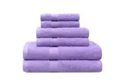 LINENOVA Lavender 550gsm 100% Cotton Bathroom Towel Set