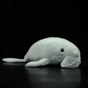 Huiyun New Dugong Dugon Soft Stuffed Plush Toys Manatee Doll Simulation Cuddly Lifelike Dudongidae Ocean Animals Model Gift 36CM as picture Length ...
