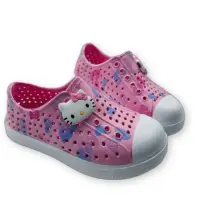 在飛比找momo購物網優惠-【樂樂童鞋】Hello Kitty防水涼鞋(三麗鷗 洞洞鞋 
