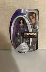 Star Trek TNG Counselor Deanna Troi Figure Lavender Diamond Select 2006 7-in