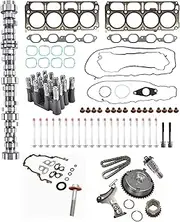 NON-AFM Camshaft Kit Lifter Head Gasket Set Timing Chain VVT Gear Bolts Fit For GM Sierra Yukon XL Chevy Suburban Silverado 1500 L83 L84 5.3L 2014-2021 HS26744PT 12619823 12623368