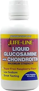 Nature's Blend Glucosamine w/Chondroitin Max Strength, Raspberry, 16 oz.