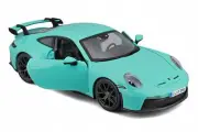 Porsche 911 GT3, Green - Bburago 21104GN - 1/24 Scale Diecast Model Toy Car
