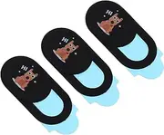 DOITOOL 3pcs Phone Privacy Cover Webcam Patch Adhesive Laptop Camera Cover for Cellphones Privacy Sticker for Computers