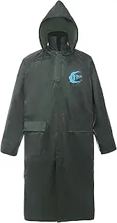 Sunpower Flycam Waterproof Rain Poncho Breathable Lightweight Rain Cover for Men & Women Portable Raincoat Rain Poncho with Hoods and Sleeves (L)