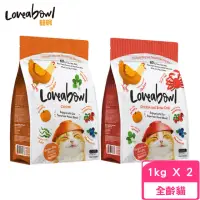 在飛比找momo購物網優惠-【Loveabowl 囍碗】無穀天然糧-全齡貓（雞肉/雞肉&