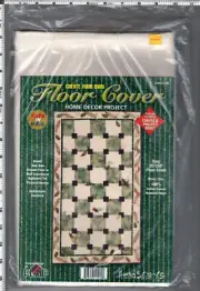 Plaid HeadStarts Floor Cover Home Decor Project Heavy Cotton Canvas 35"x59"