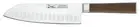 IVO Cork Range IV33322.18 - 18cm Carbon Steel Santoku Knife, Granton Edge (Cor