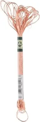 DMC Satin Floss (rayon), cross stitch #S352 - Light Coral